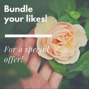 Bundle your likes together to save!! 💲💲